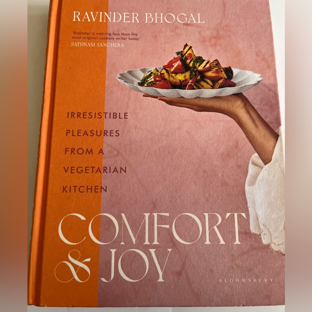 Vegetarian Cookbook “Comfort & Joy: Irresistible Pleasures. . . “